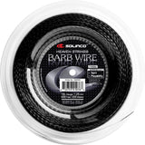 Solinco Barb Wire 16L/1.25 Tennis String Reel (Black)