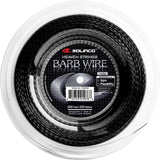 Solinco Barb Wire 17 Tennis String Reel (Black) - RacquetGuys.ca