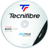Tecnifibre Black Code 16/1.24 Tennis String Reel (Black)