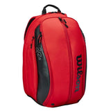 Wilson RF DNA Federer Backpack Racquet Bag (Red/Black)