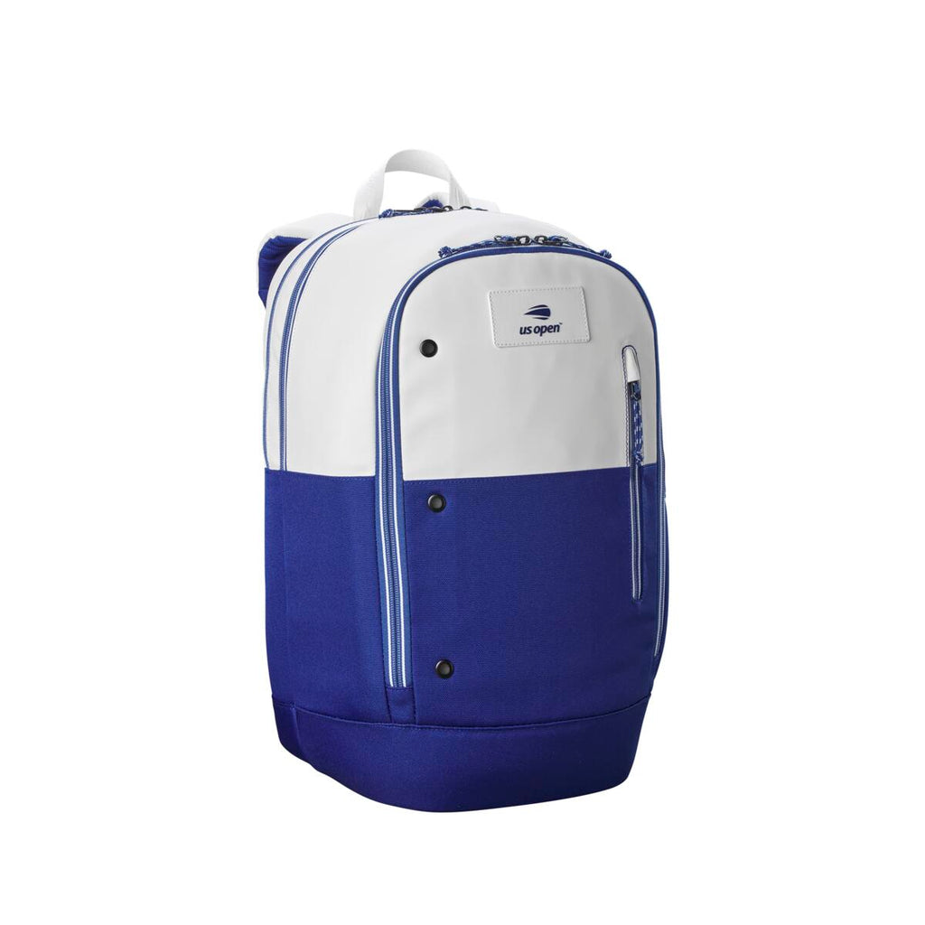 Wilson Us Open Tour Backpack Racquet Bag (Blue / White)