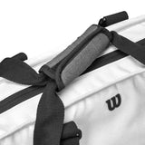 Wilson Women's Racquet Tote Bag (Cream/Forest Green/Black)