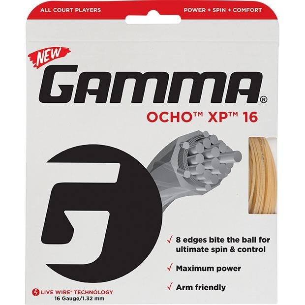Gamma Ocho XP 16 Tennis String (Natural) - RacquetGuys.ca