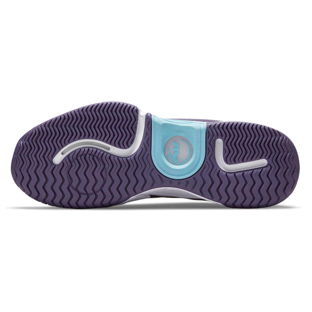 Nike Air Zoom GP Turbo Women's Tennis Shoe (Dark Raisin/White) - RacquetGuys.ca