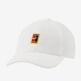 Nike Heritage 86 NikeCourt Logo Hat (White) - RacquetGuys.ca
