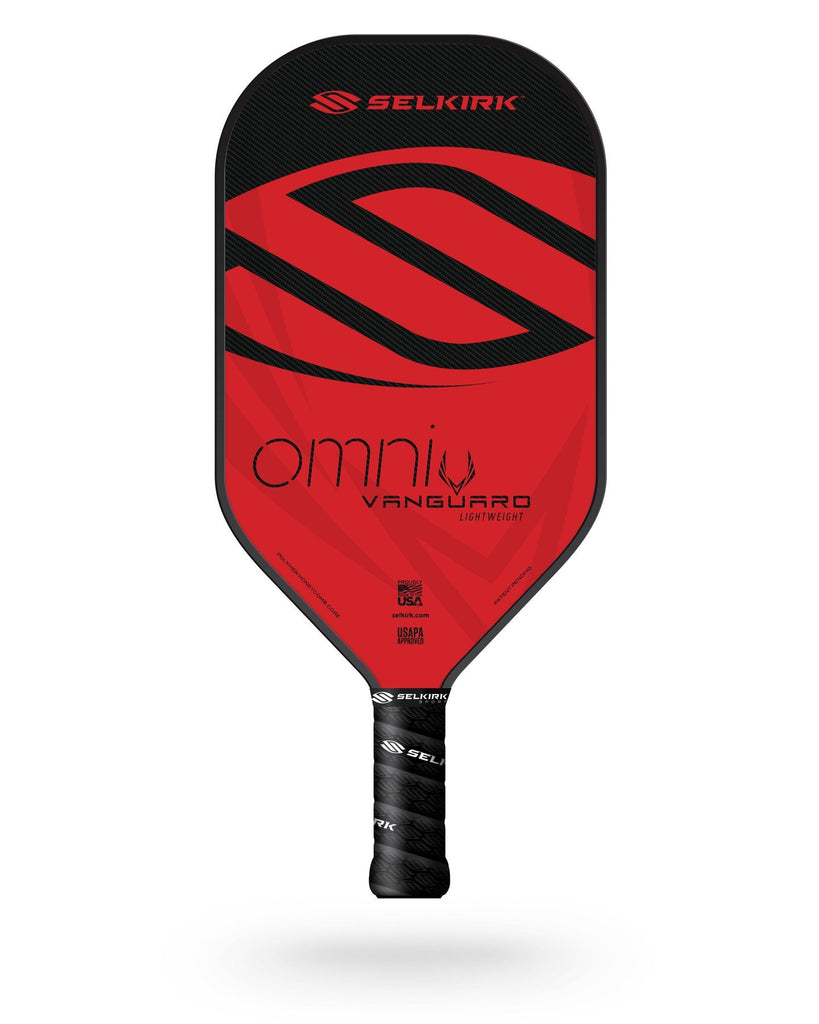 Selkirk Vanguard Hybrid Omni Lightweight (Crimson Black) - RacquetGuys.ca