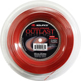 Solinco Outlast 18 Tennis String Reel (Red) - RacquetGuys.ca