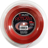 Solinco Outlast 17/1.20 Tennis String Reel (Red)