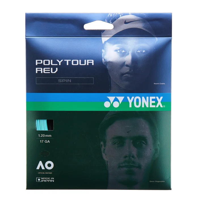 Yonex Poly Tour Rev 17/1.20 Tennis String (Mint)