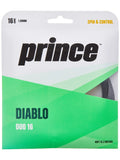 Prince Diablo Duo 17 Tennis String (Black/Silver) - RacquetGuys.ca