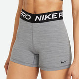 Nike Women's Pro 365 5 Inch Shorts (Grey/Black) - RacquetGuys.ca