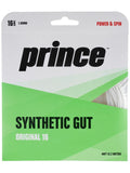 Prince Synthetic Gut 16/1.30 Original Tennis String (White)
