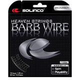 Solinco Barb Wire 16L Tennis String (Black) - RacquetGuys.ca
