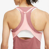 Nike Women's Dri-FIT Advantage Novelty Tank (Pink/White) - RacquetGuys.ca
