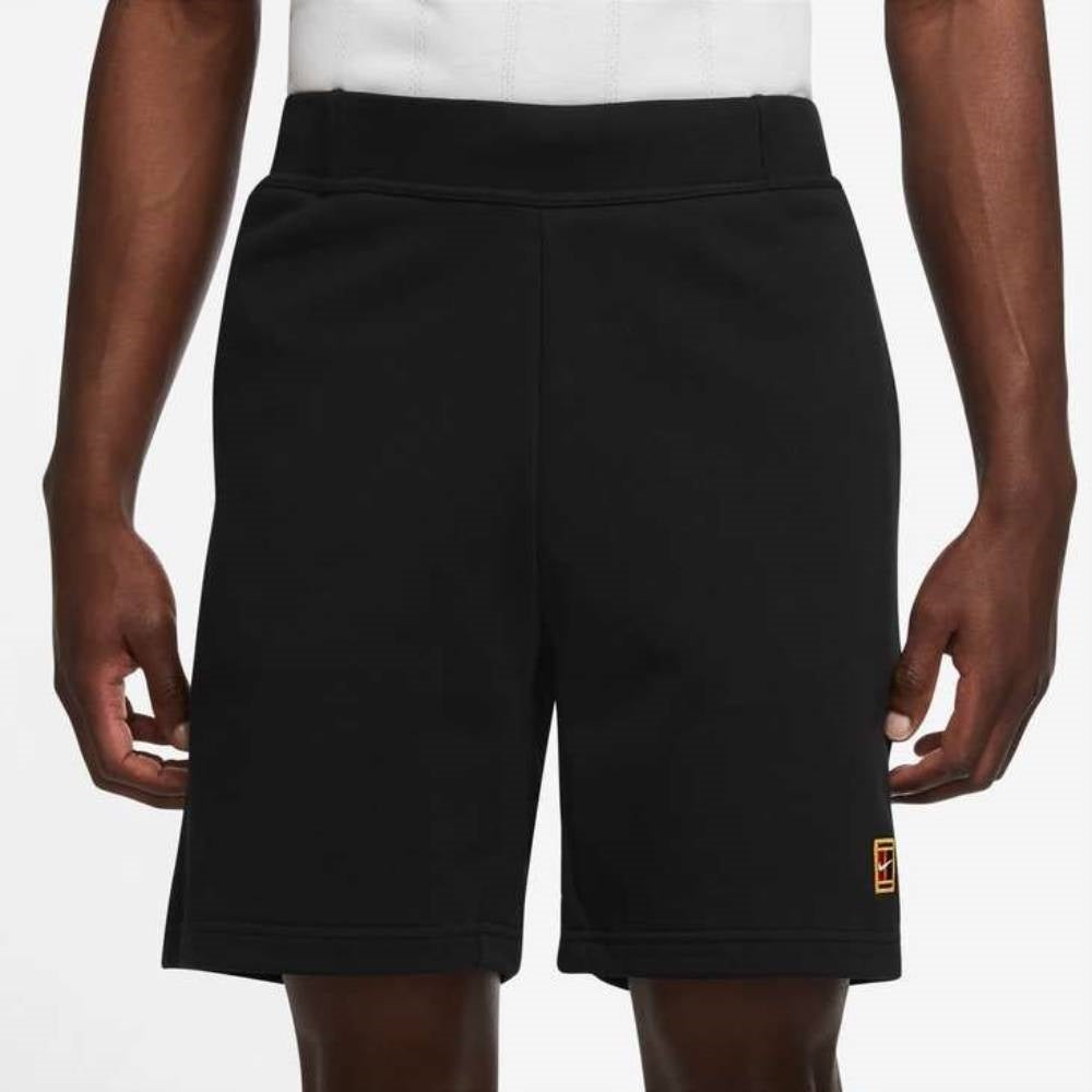 Nike Men's Dri-FIT Fleece Heritage Shorts (Black) - RacquetGuys.ca