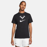 Nike Men's Dri-FIT Tee Rafa (Black/White) - RacquetGuys.ca