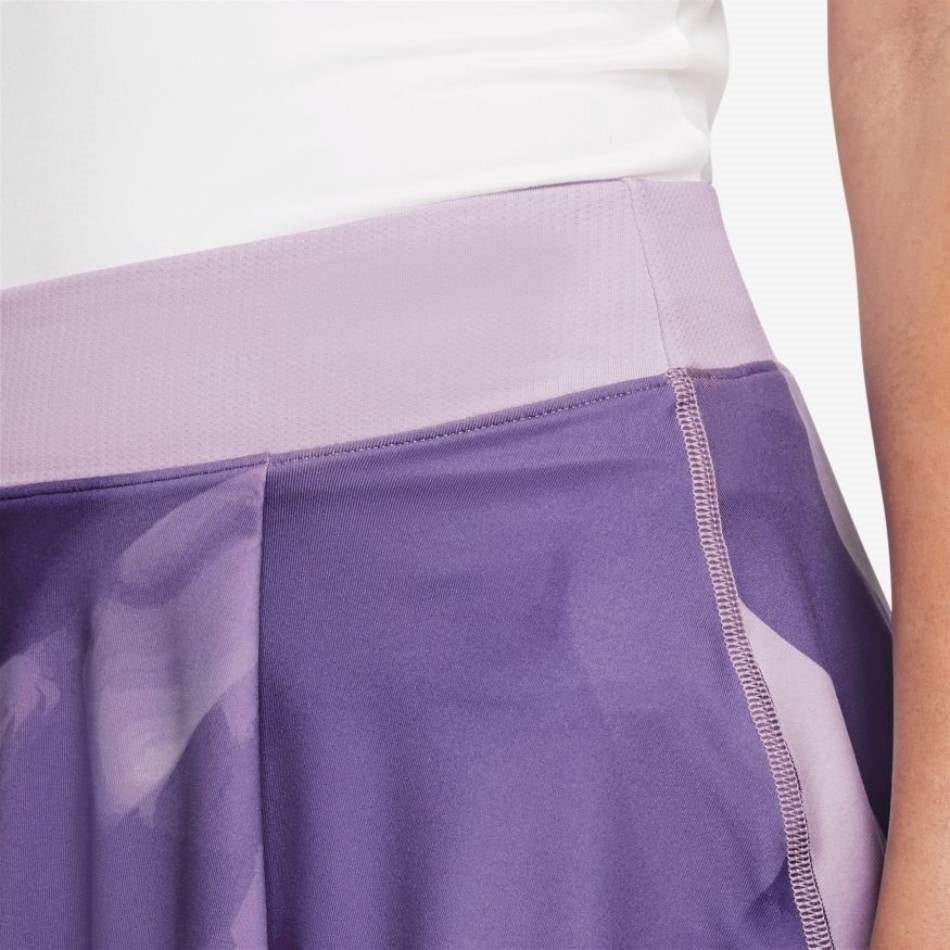 Nike Women's Dri-FIT Victory Flouncy Print Skirt (Doll/Black) - RacquetGuys.ca