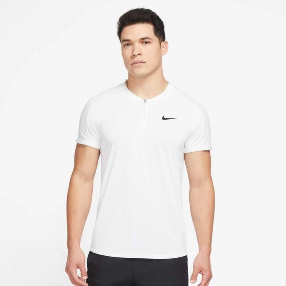 Nike Court Dri-Fit Polo Men's T-shirt - Black & White
