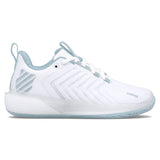 K-Swiss Ultrashot 3 Women's Tennis Shoe (White/Blue) - RacquetGuys.ca