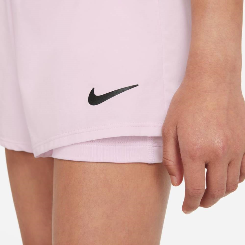 Nike Girls Dri-FIT Victory Shorts (Pink) - RacquetGuys.ca