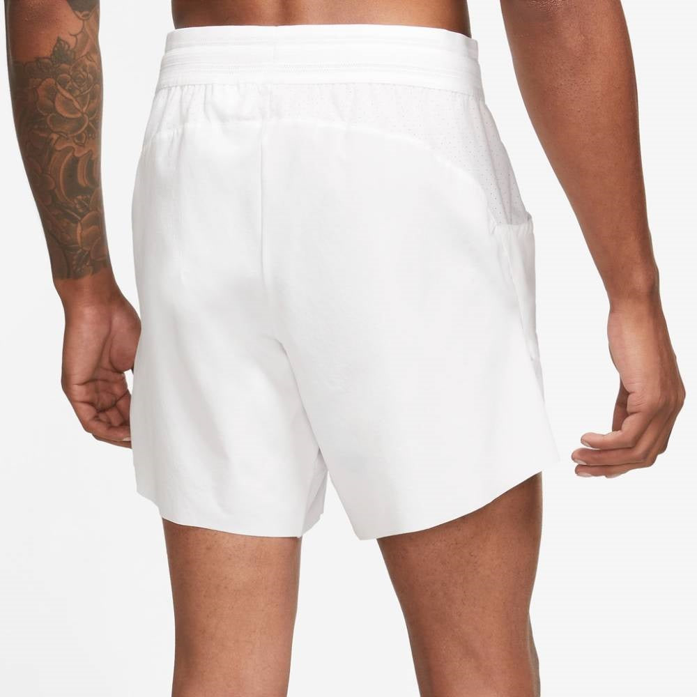 Nike Men's Rafa MNK Dri-FIT Advantage 7-inch Short (White/Black) - RacquetGuys.ca