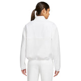 Nike Women's Court Dri-Fit Heritage Jacket (White) - RacquetGuys.ca