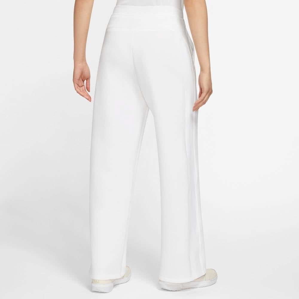 Nike Women's Court Dri-Fit Heritage Pants (White) - RacquetGuys.ca