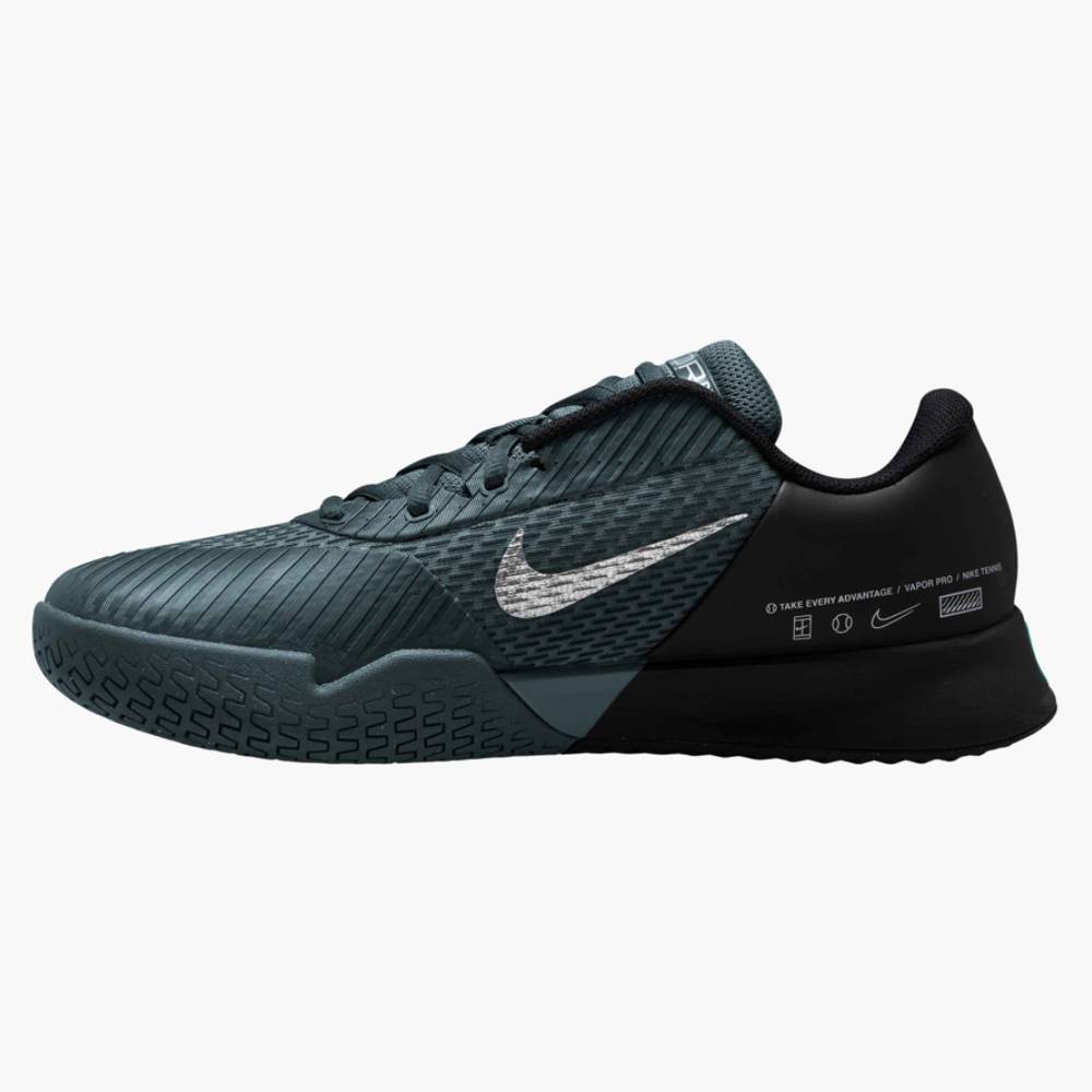 Nike Air Zoom Vapor Pro 2 Premium Men's Tennis Shoe (Black) -- Description - RacquetGuys.ca