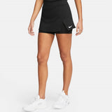 Nike Women's Dri-FIT Victory Skirt Stretch (Black/White) - RacquetGuys.ca