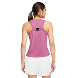 Nike Womens Dri-FIT Victory Tank (Pink/White) - RacquetGuys.ca
