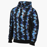 Nike Men's Dri-FIT Heritage Fleece OZ Hoodie (Black/Blue) - RacquetGuys.ca