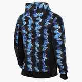 Nike Men's Dri-FIT Heritage Fleece OZ Hoodie (Black/Blue) - RacquetGuys.ca