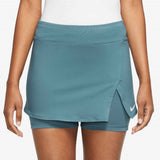 Nike Women's Court Dri-Fit Victory Skirt (Blue/White) - RacquetGuys.ca