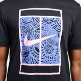 Nike Men's Dri-FIT Court Top (Black/Pink) - RacquetGuys.ca