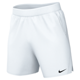 Nike Men's Dri-FIT Victory 9-Inch Short (White/Black) -- description - RacquetGuys.ca