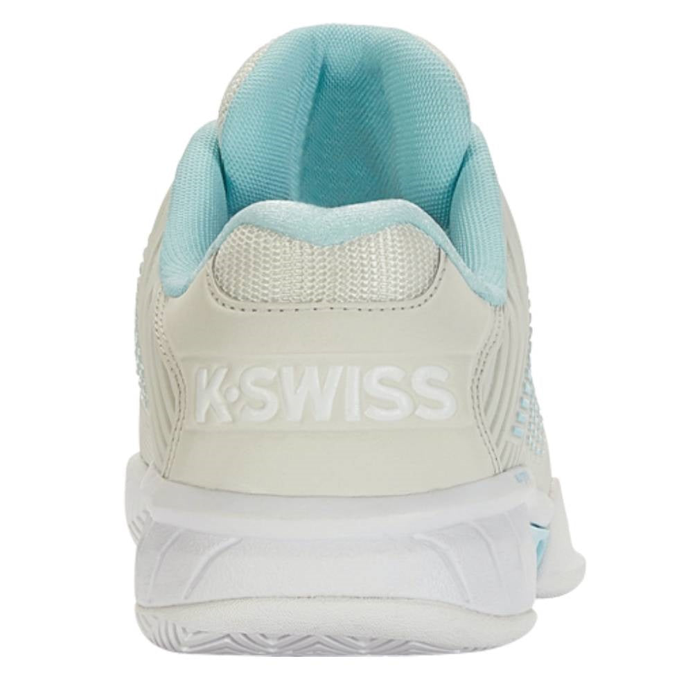 K-Swiss Hypercourt Express 2 Wide Women's Tennis Shoe (Gray/White) - RacquetGuys.ca