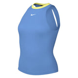 Nike Women's Dri-FIT Advantage Tank Top (Blue/Yellow)