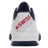 K-Swiss Court Express Men's Tennis Shoe (White/Blue) - RacquetGuys.ca