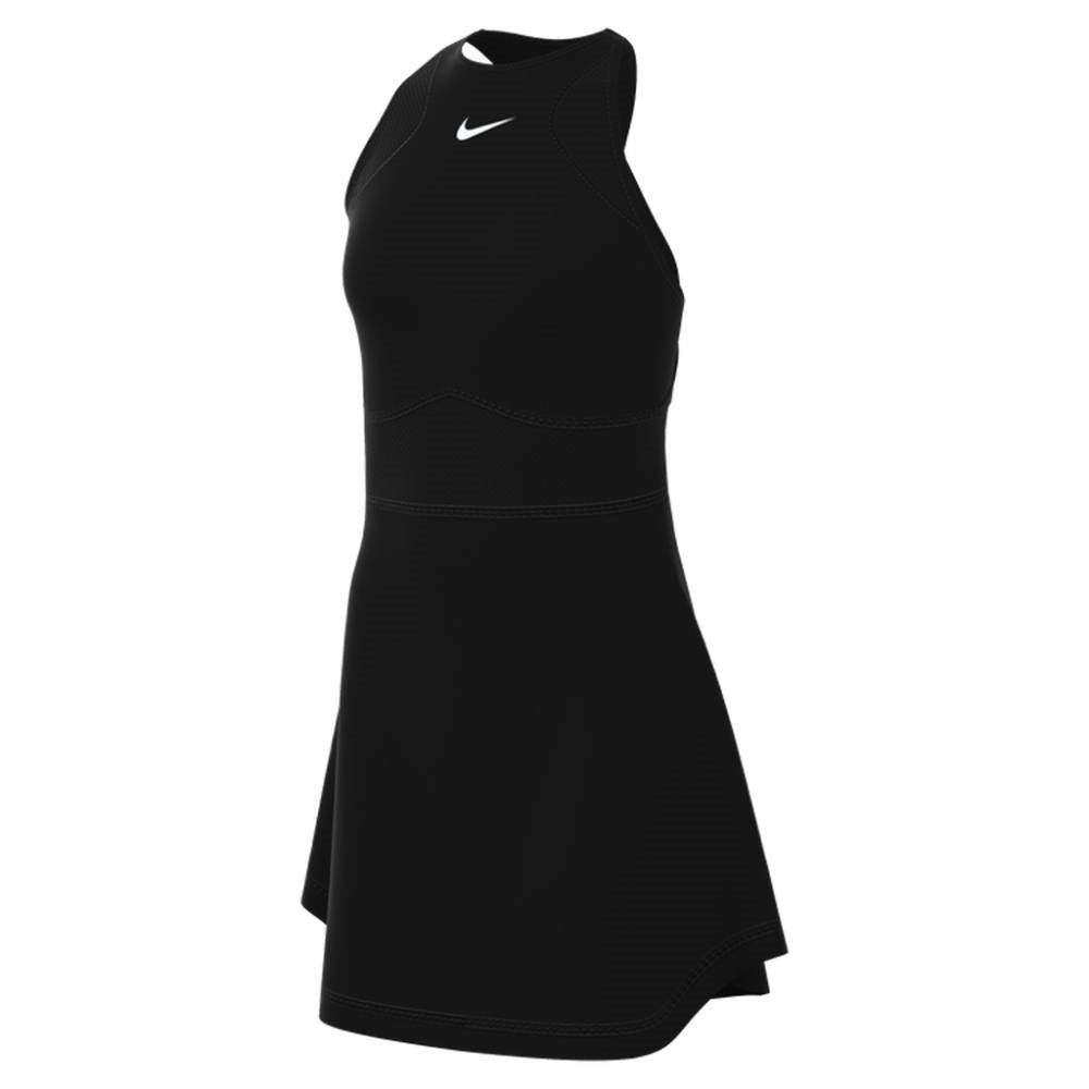 Nike Women's Dri-FIT Slim Chsis SLD Dress (Black) ** description - RacquetGuys.ca