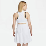 Nike Women's Dri-FIT Advantage Dress (White/Black) - RacquetGuys.ca