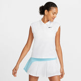 Nike Women's Dri-FIT Victory Polo (White/Black)