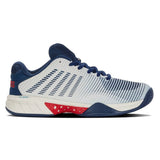 K-Swiss Hypercourt Express 2 Men's Tennis Shoe (White/Blue)