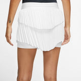 Nike Women's Court Slam Skirt (White/Black) - RacquetGuys.ca