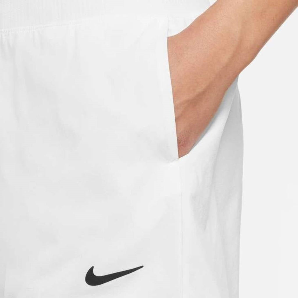 Nike Women's Flex Victory Shorts (White/Black) - RacquetGuys.ca
