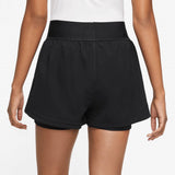 Nike Women's Dri-Fit Advantage Short (Black/White) - RacquetGuys.ca