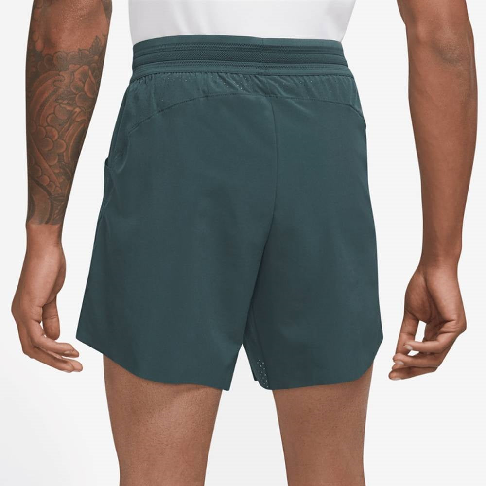 Nike Men's Rafa MNK Dri-FIT Advantage 7-inch Short (Green/White) - RacquetGuys.ca