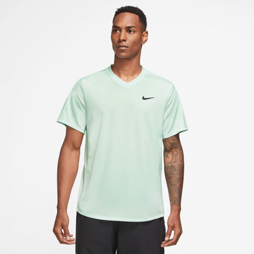 Nike Men's Dri-FIT Victory Top (Green/Black) - RacquetGuys.ca