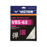 Victor VBS-63 Badminton String (White) - RacquetGuys.ca